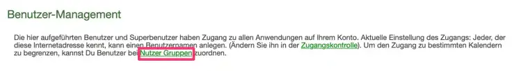 Benutzergruppen in Deinem Online-Terminbuchungssystem von SuperSaaS hinzufügen