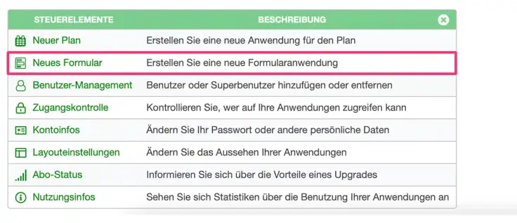 Eigenes Formulare im Terminbuchungssystem erstellen.