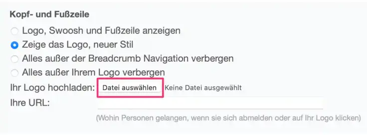 Eigenes Logo Deiner Firma in Deinem Terminbuchungskalender einsetzen