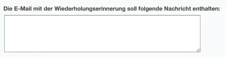 Inhalt der Follow-up-E-Mail in Deinem Terminbuchungskalender anpassen.