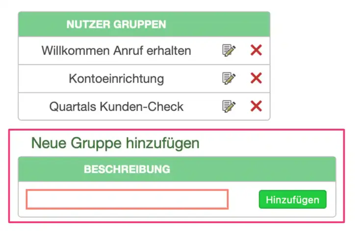Kundengruppen einrichten in Deinem SuperSaaS-Terminbuchungssystem.