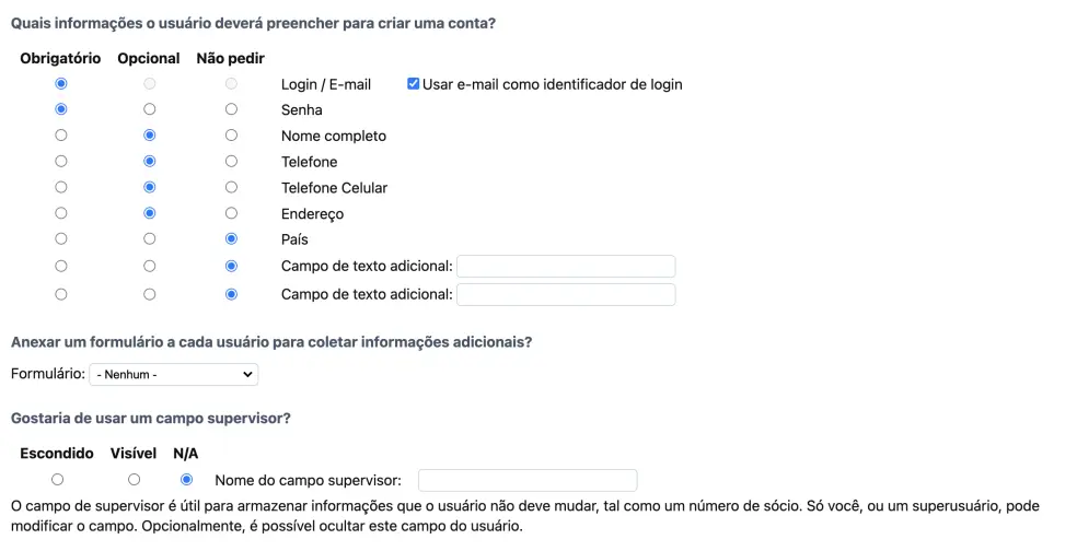 Detalhes de registro