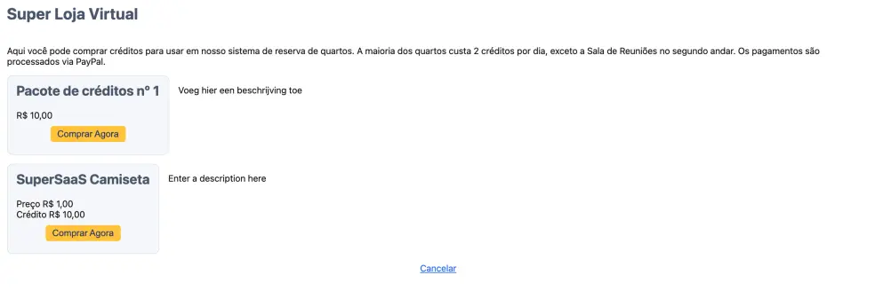 Loja Web