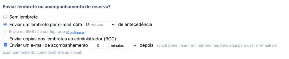Lembretes