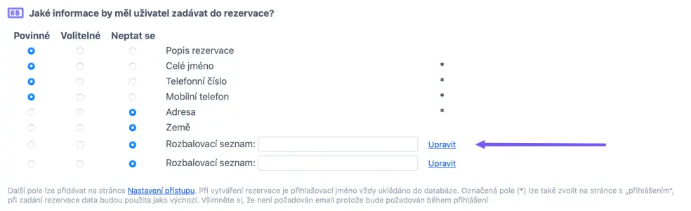 Rozbalovací nabídka 1