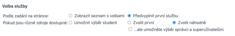 Přidání služeb do online kalendáře rezervace schůzek salónu