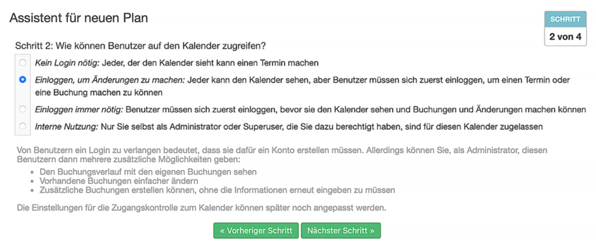 Fitness Studio Anleitung: Einrichten ob Kunden sich anmelden sollen bevor sie eine Buchung machen