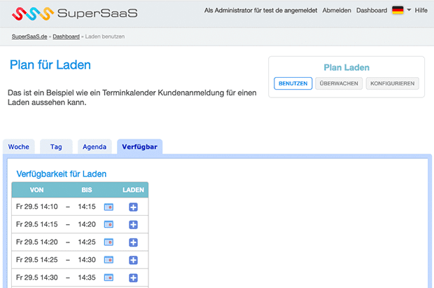 Kundenanmeldung mit virtueller Warteschlange