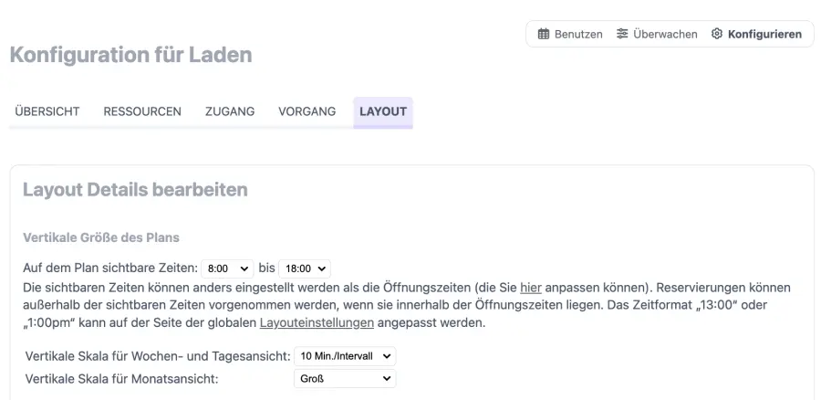 Virtuelle Warteschlange von Terminen bearbeiten