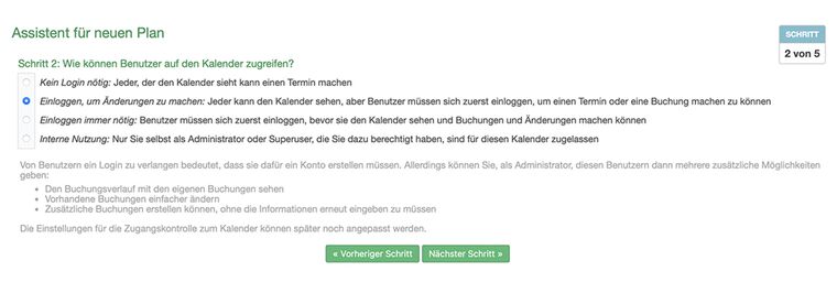 wie können Benutzer auf den Buchungskalender Besprechungsraum zugreifen