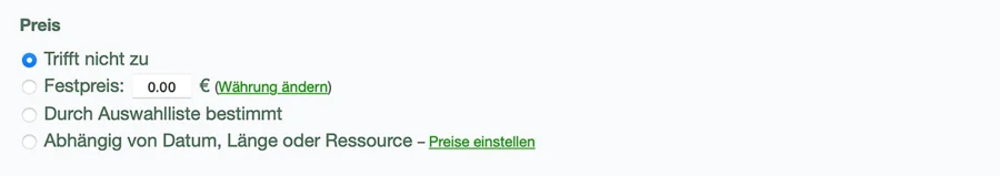 Therapeut online Termin-Kalender Preise