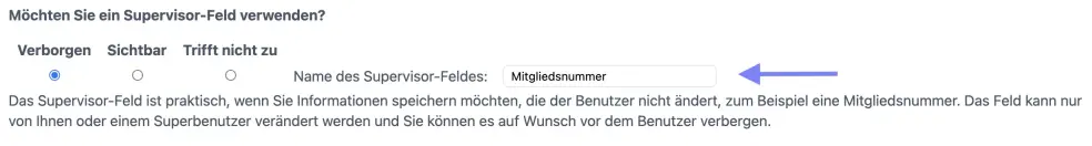 Supervisor-Feld 1