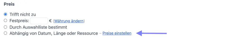 Tipp zahlen beim Buchen von online Termin 1