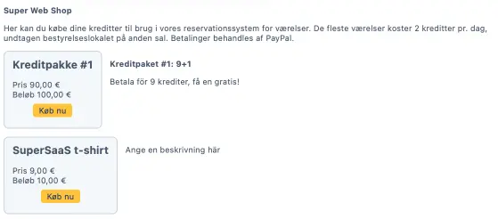 Webshop