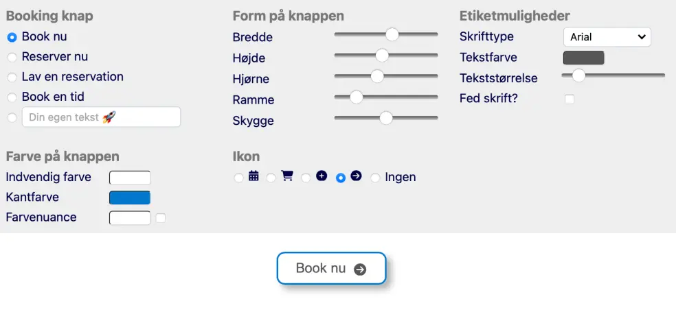 Sådan laver du en booking knap
