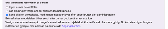 Bekræftelser