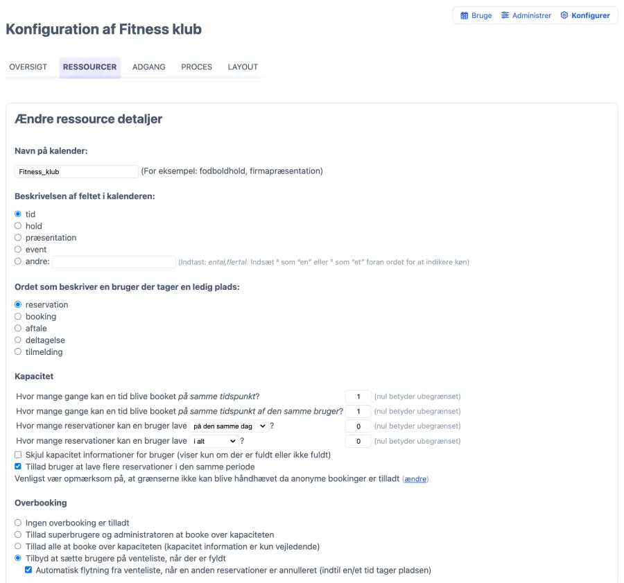 Fanebladet ressourcer