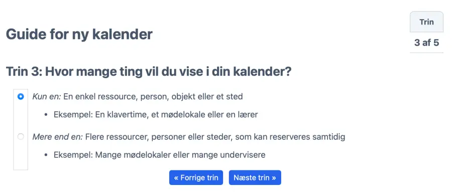 Vælg en eller flere ressourcer