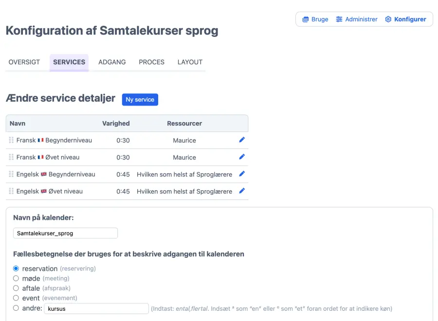 Integration eksempler