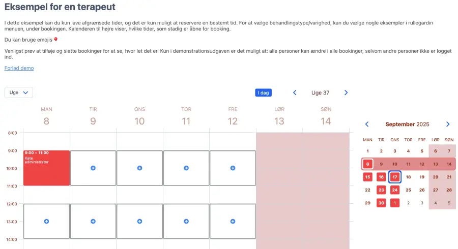 Test af kalender
