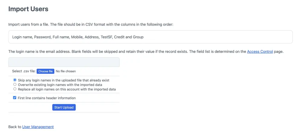 Import users to your appointment schedule