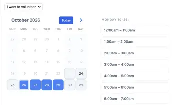 Online-Terminplanung Buchungs-Widget