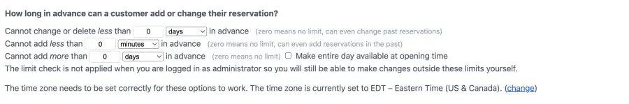 create your own cancellation policy