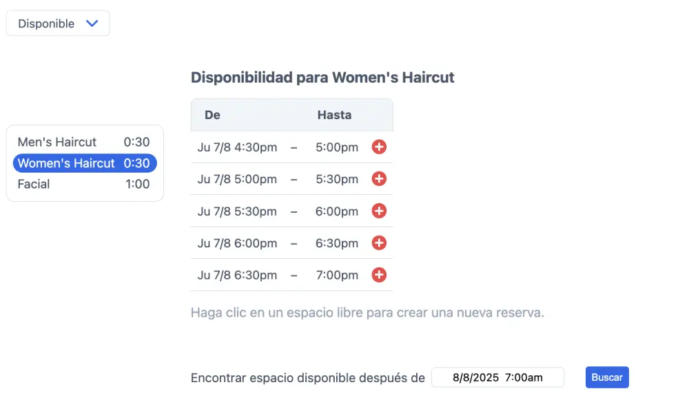 Controlar el número de elementos por página