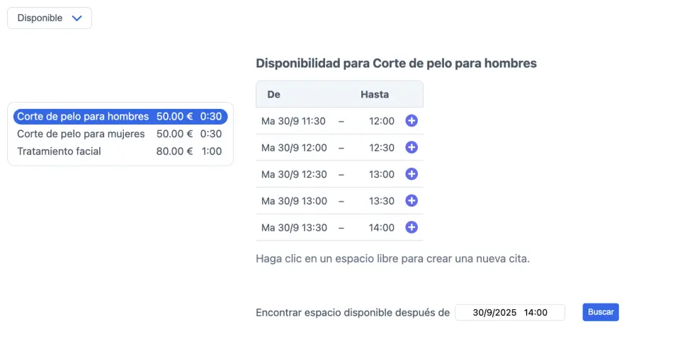 Controlar el número de elementos por página