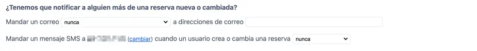 Otras notificaciones