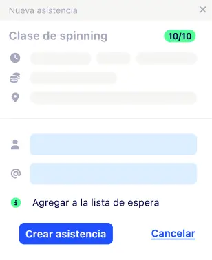 Recorte de modal de cita