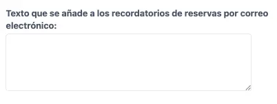 Horario de reserva de salas online con recordatorios por correo electrónico