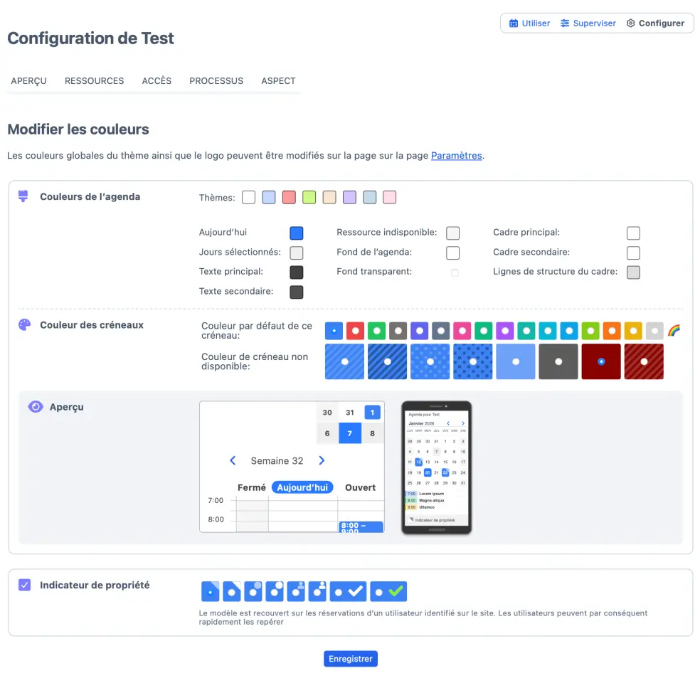 Couleurs d’Apparence