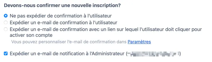Confirmation et vérification