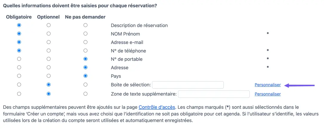 Liste déroulante 1