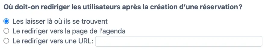 Ajouter une URL de redirection vers votre site Web