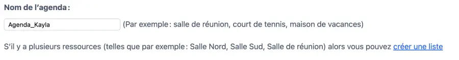 Ajouter l’agenda des membres du personnel à votre agenda de réservation du salon.