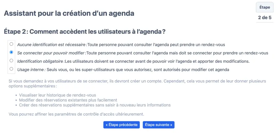 Qui peut apporter des modifications à l’agenda de réservation des chambres ?