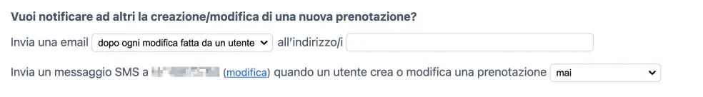 Altre notifiche