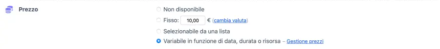 Prezzo