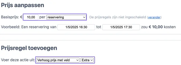 Prijsregels 2