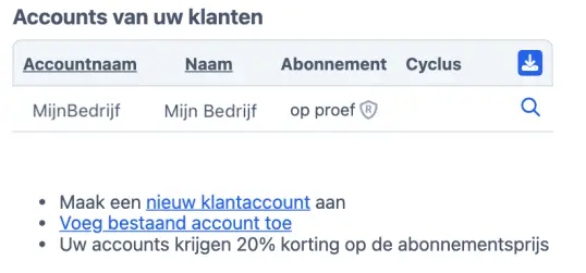 Opgeven als reseller