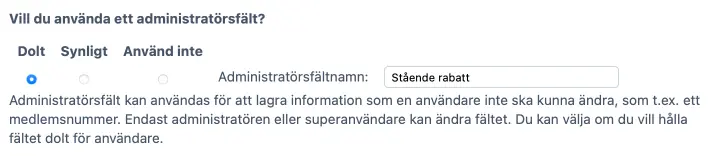 Administratörsfält