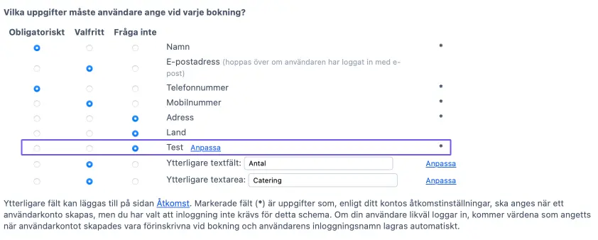 Registreringsfält