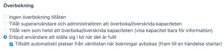 Överbokning