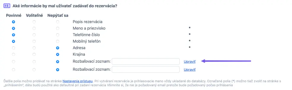 Rozbaľovacia ponuka 1