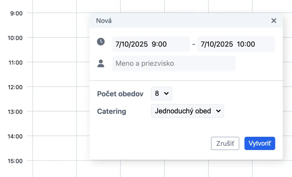 Príklad vlastného poľa