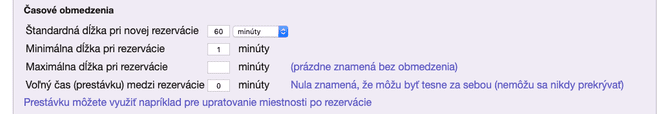 Štandardná dĺžka pri zdrojových rozvrhoch