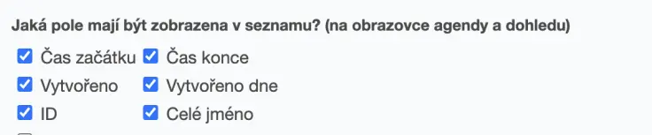 Pole v seznamu
