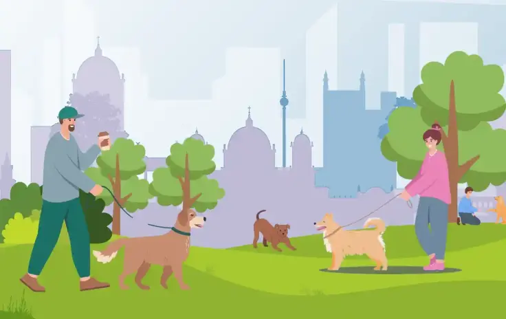 Dogwalking als Beruf: Wie viele Stunden verdienen ein Durchschnittsgehalt?